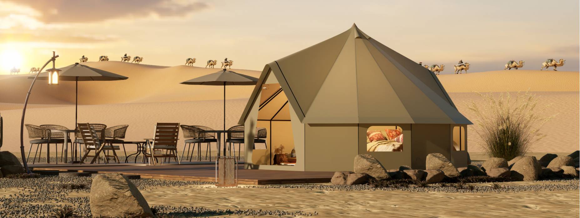 新泰市露营酒店帐篷产品